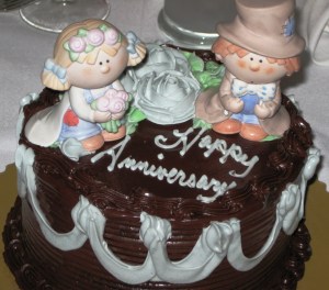 Bumbkin Anniversary Cake